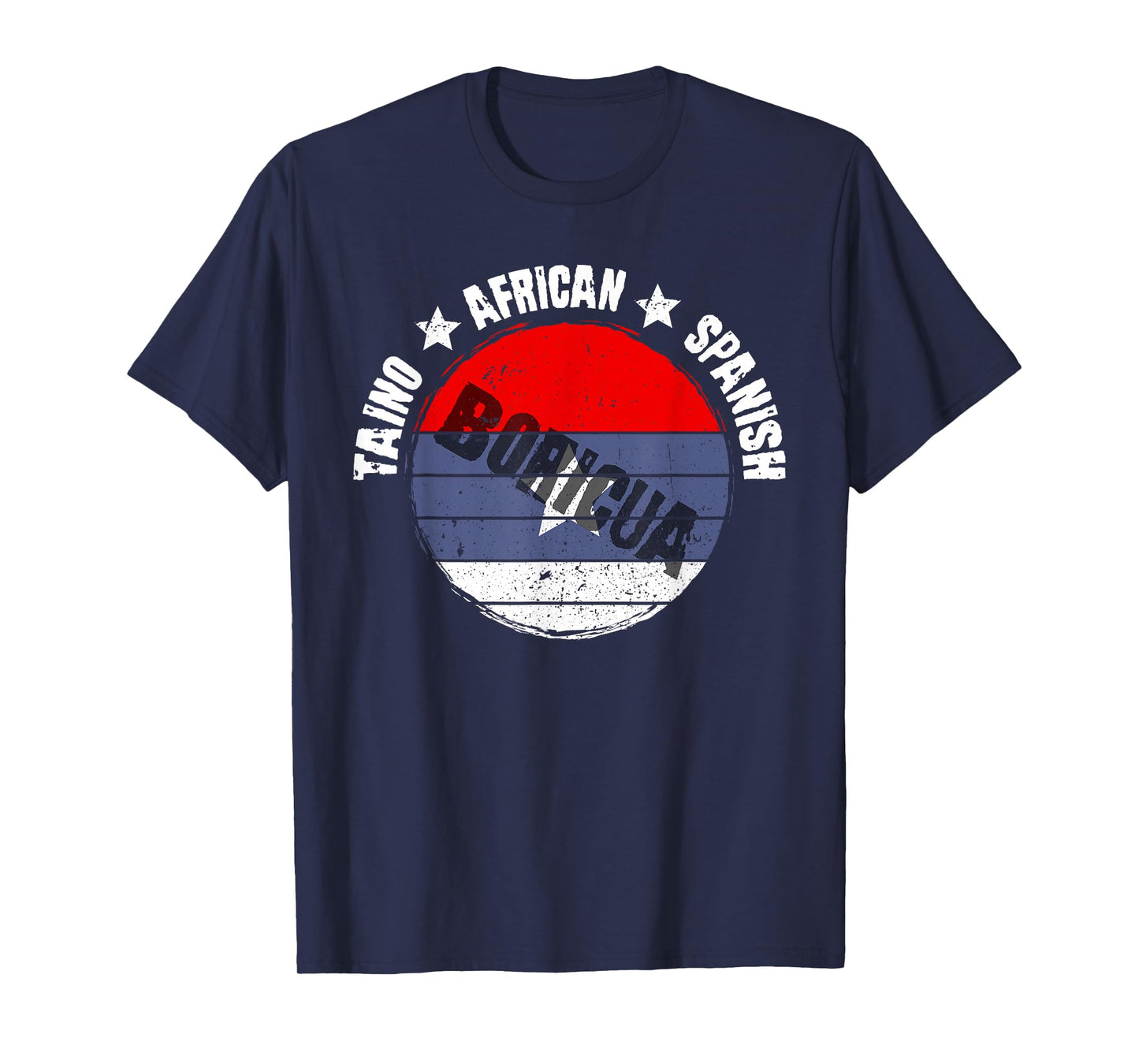 Taino African Spanish - Boricua - Hispanic Heritage T-Shirt