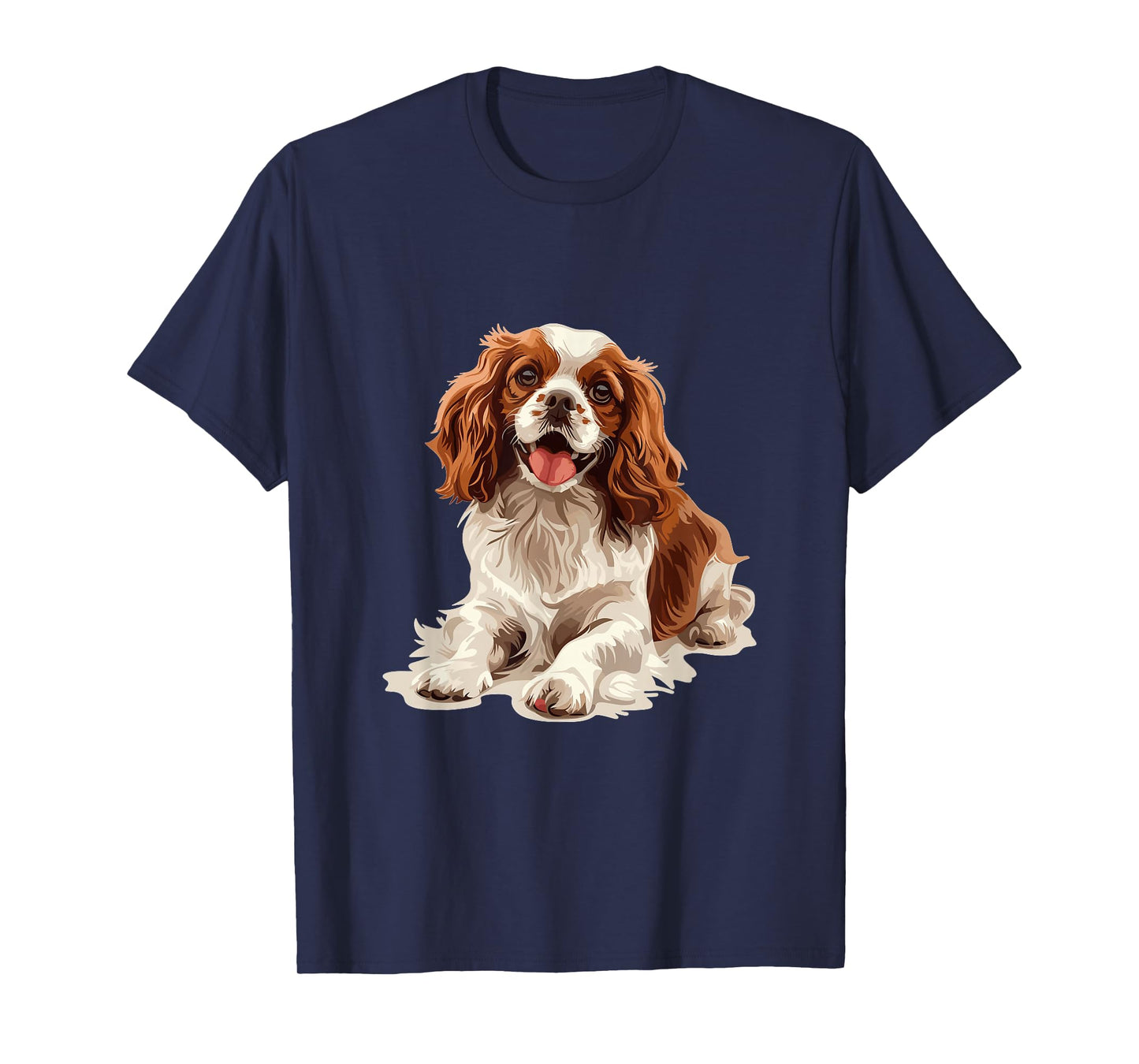 Cavalier King Charles Spaniel Dog Breed Graphic T-Shirt