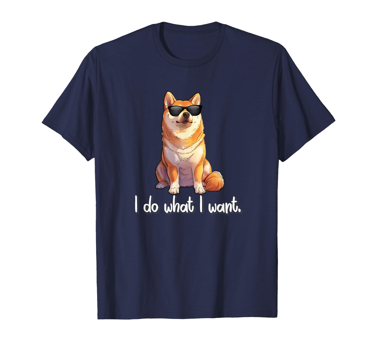 Mens Womens Kids Doge Meme Lover Do What I Want Shiba Inu T-Shirt