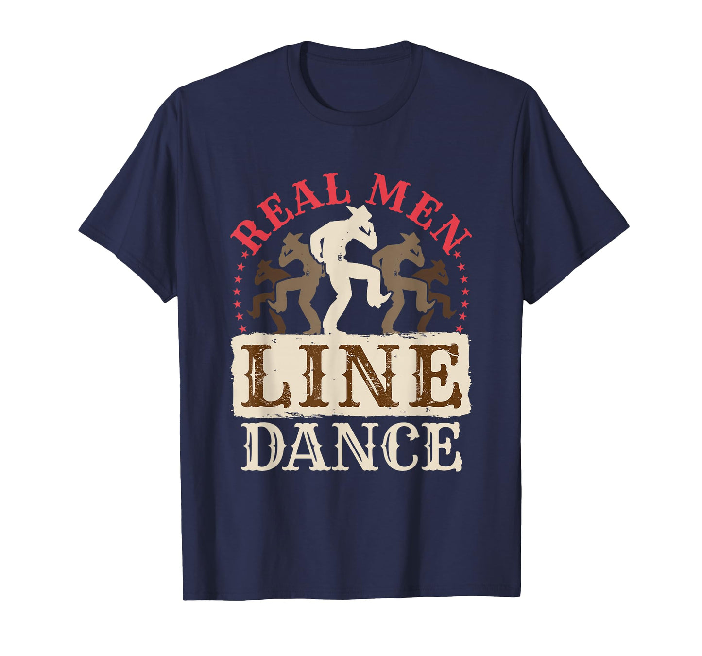 Real Men Line Dance T-Shirt