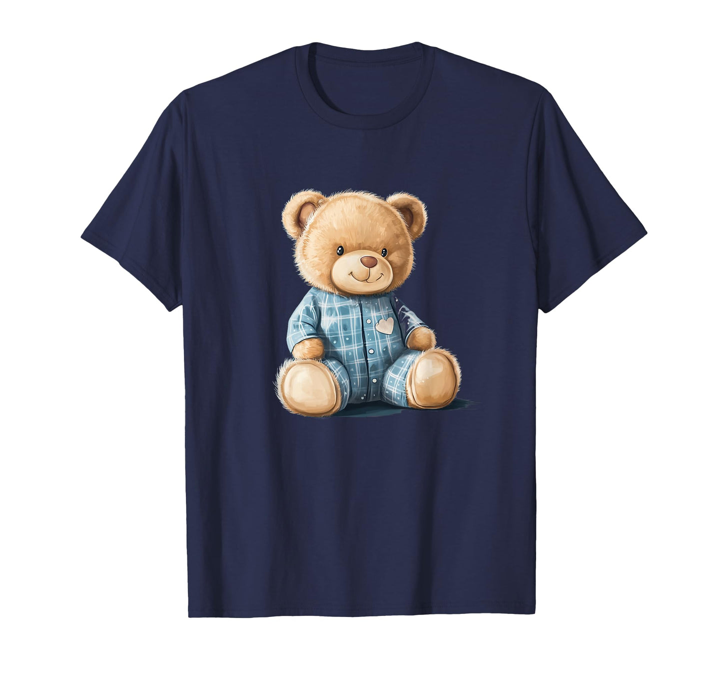 Sleepy Teddy Bear in Cute Pajama Outfit T-Shirt
