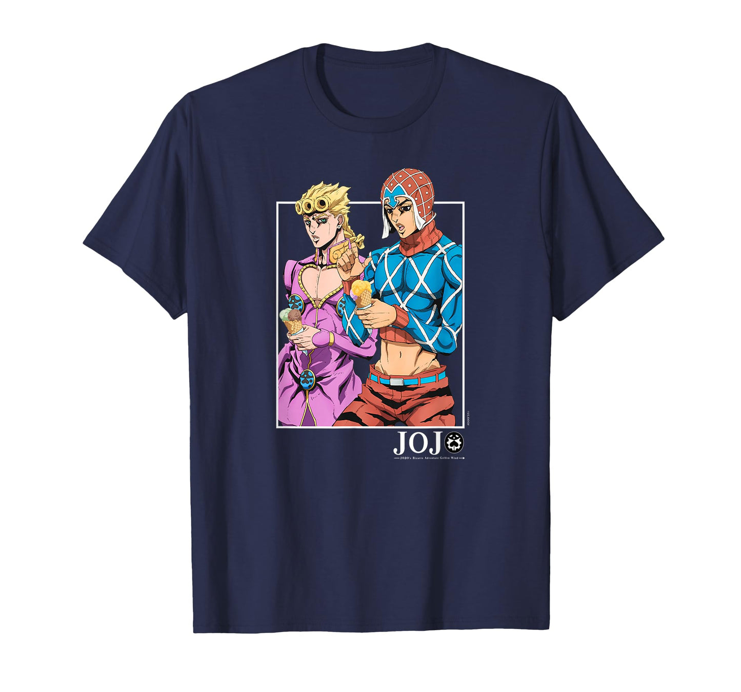 JoJo's Bizarre Adventure Enjoying Ice Cream Anime T-Shirt