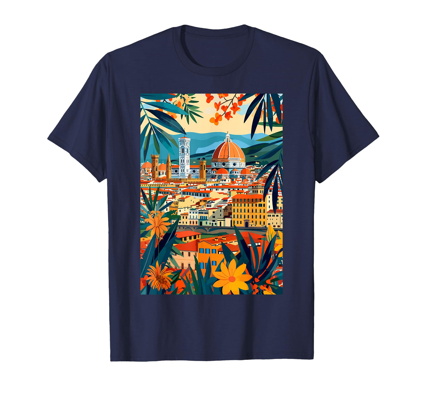 Florence Italy Art T-Shirt
