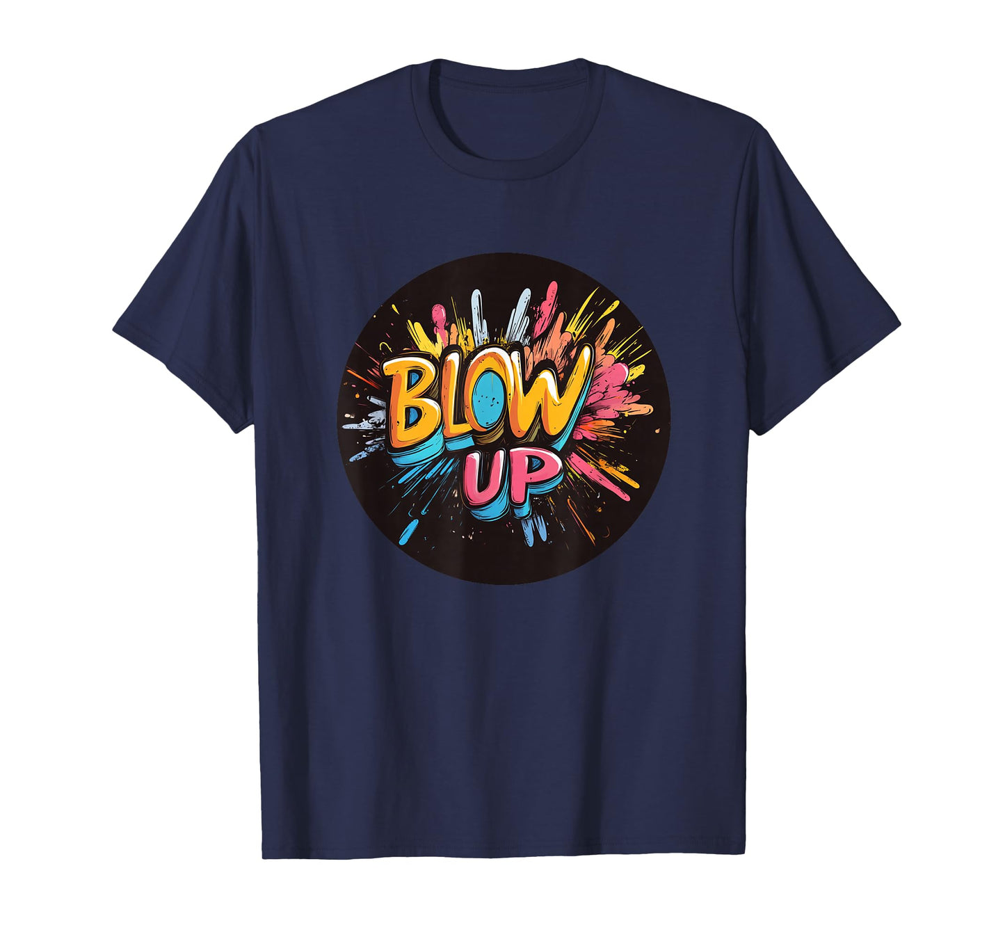 Amazing Blow Up Speech Logo T-Shirt