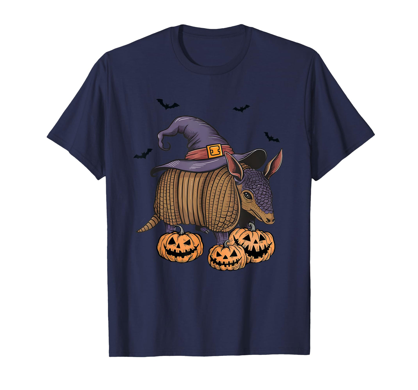 Halloween Armadillo Funny Witch Armadillo Costume girls kids T-Shirt