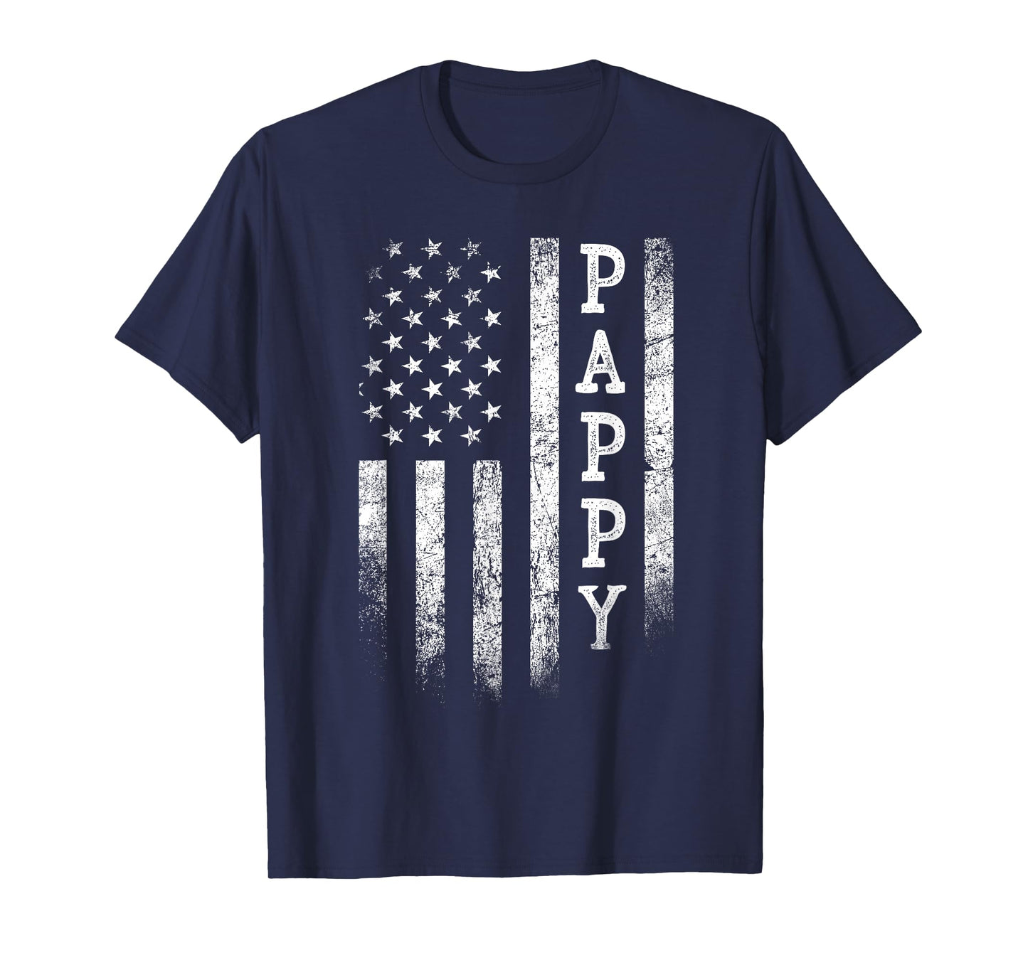 Pappy American Flag Pappy Gifts Patriotic Father's Day T-Shirt