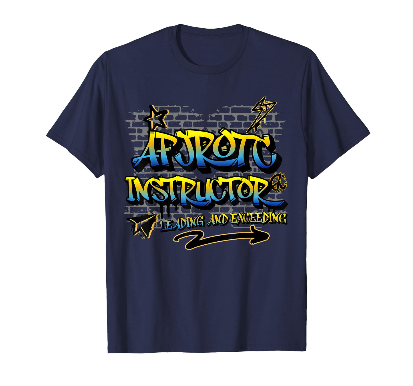 Proud AFJROTC Instructor US Veteran Military AFJROTC Teacher T-Shirt