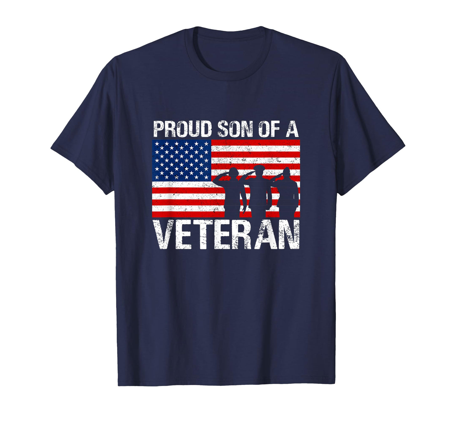 USA United States Military Family Proud Son Of A Veteran T-Shirt