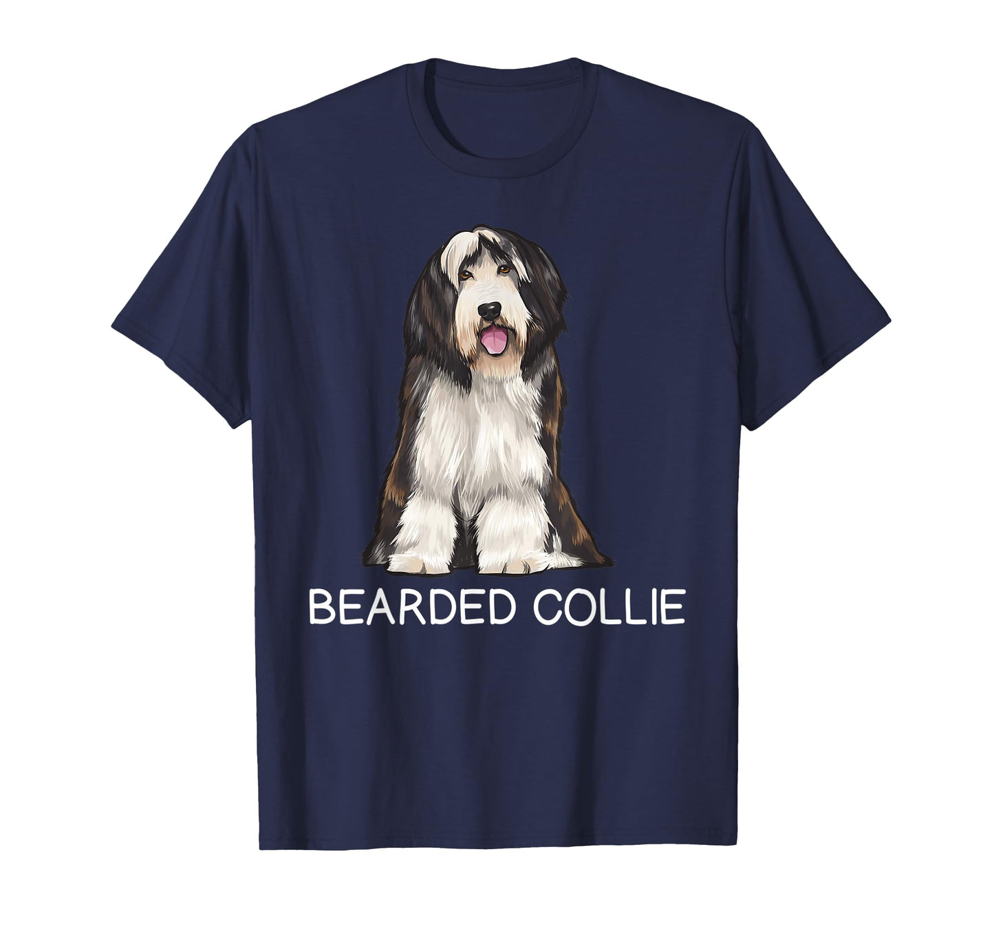 Bearded Collie Crazy Dog Lover T-Shirt