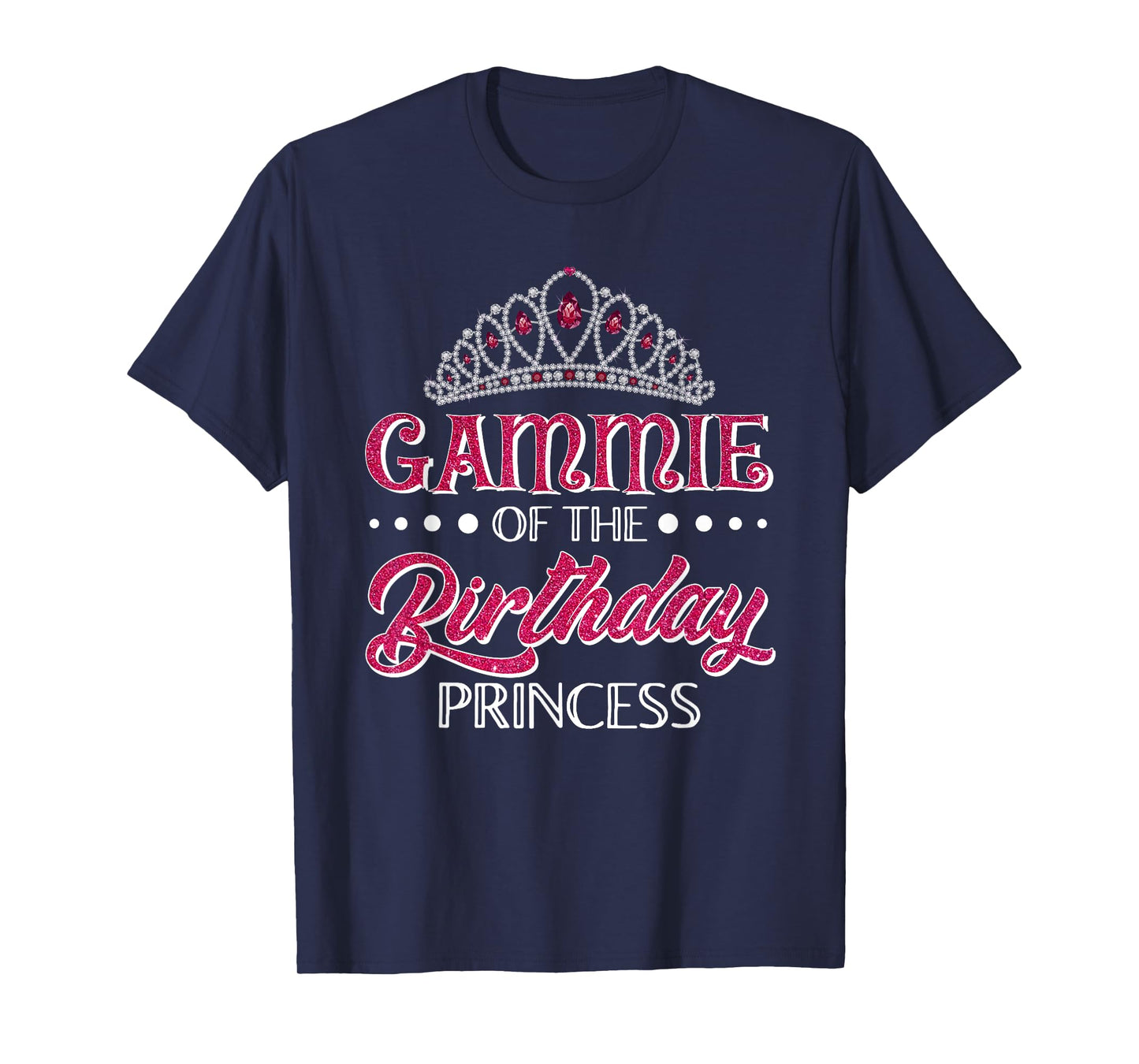 Gammie Of The Birthday Princess Girls Party Matching T-Shirt