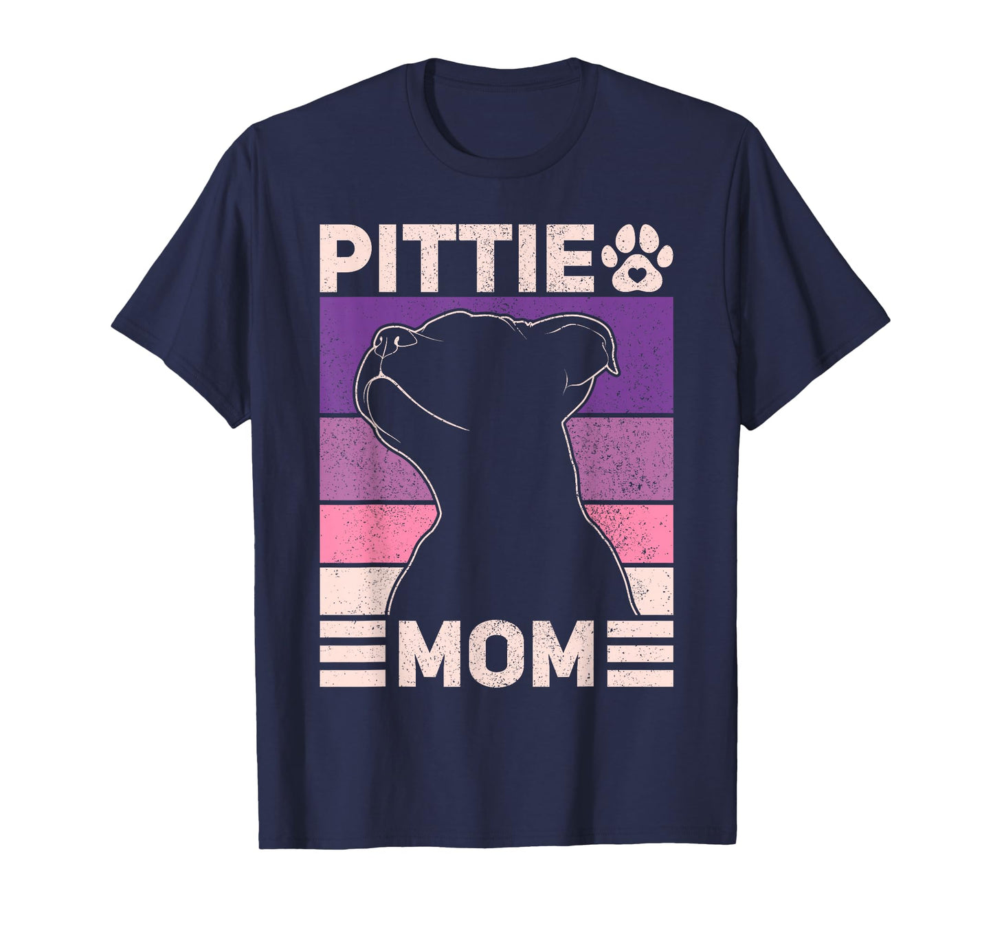 Pittie Mom Pitbull Mom Dog Owner Women Mothers Day Pit Bull T-Shirt