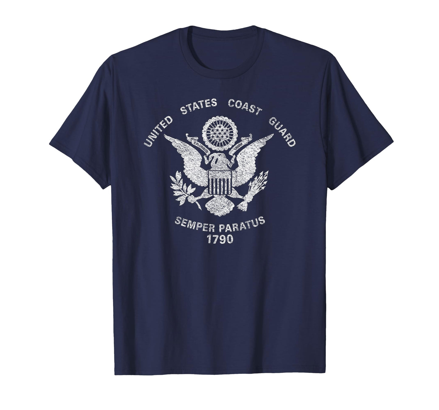 US UNITED STATES COAST GUARD USCG EAGLE FLAG T-Shirt