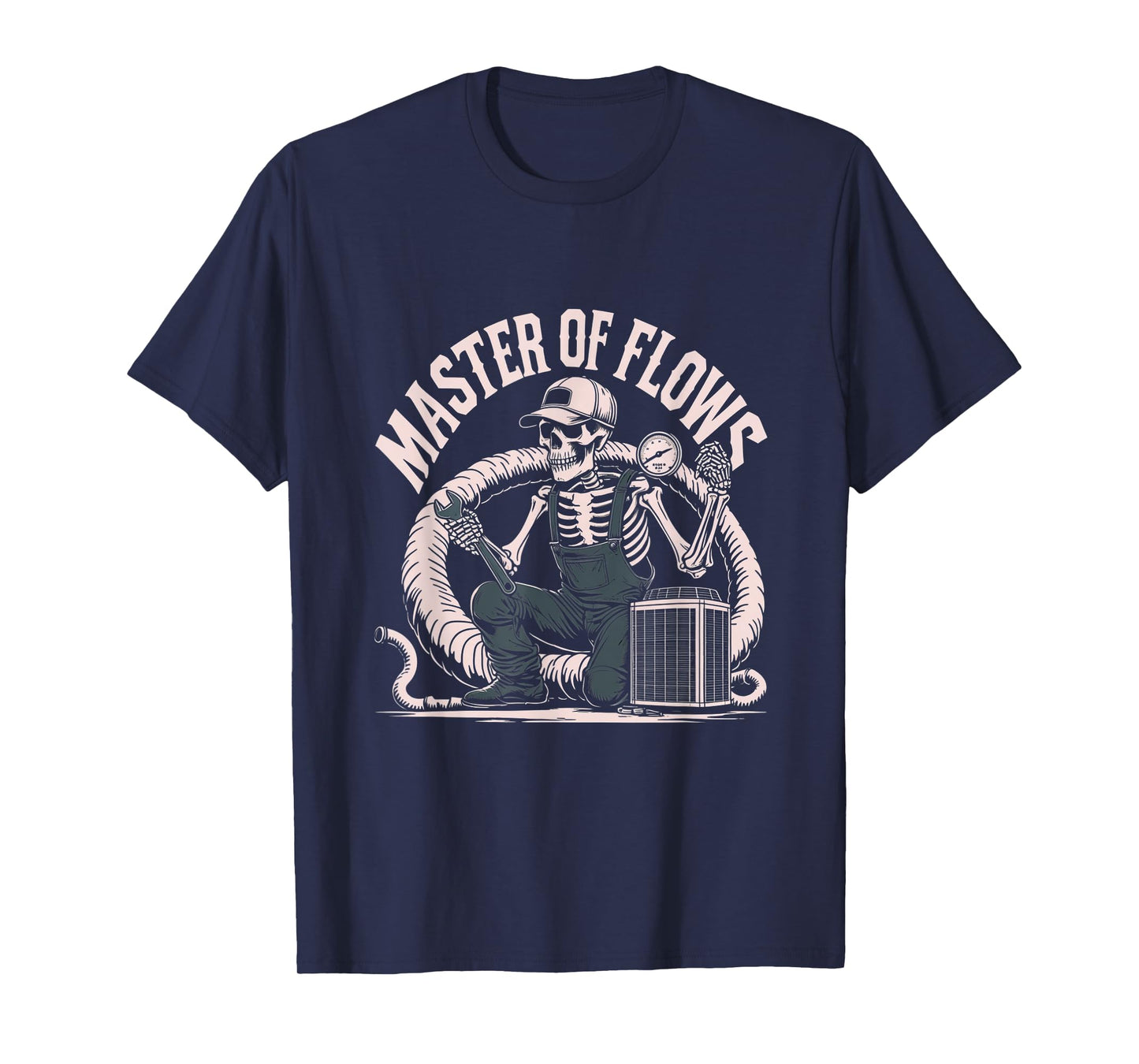 Funny HVAC Technician Design for Men Cooling Heating Joke T-Shirt