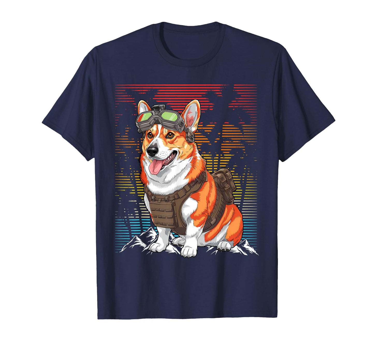 Tactical Corgi Funny For Men Women T-Shirt
