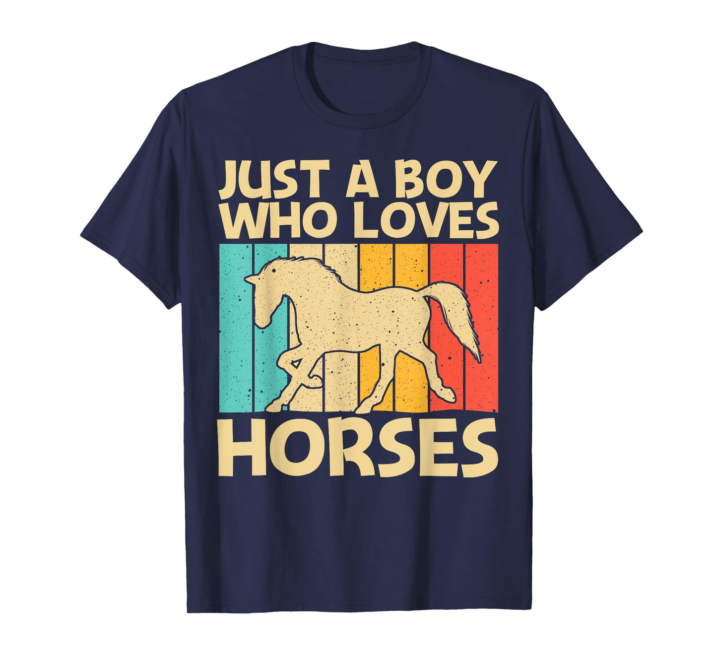 Cool Horse For Boys Kids Equestrian Horseback Riding Lover T-Shirt