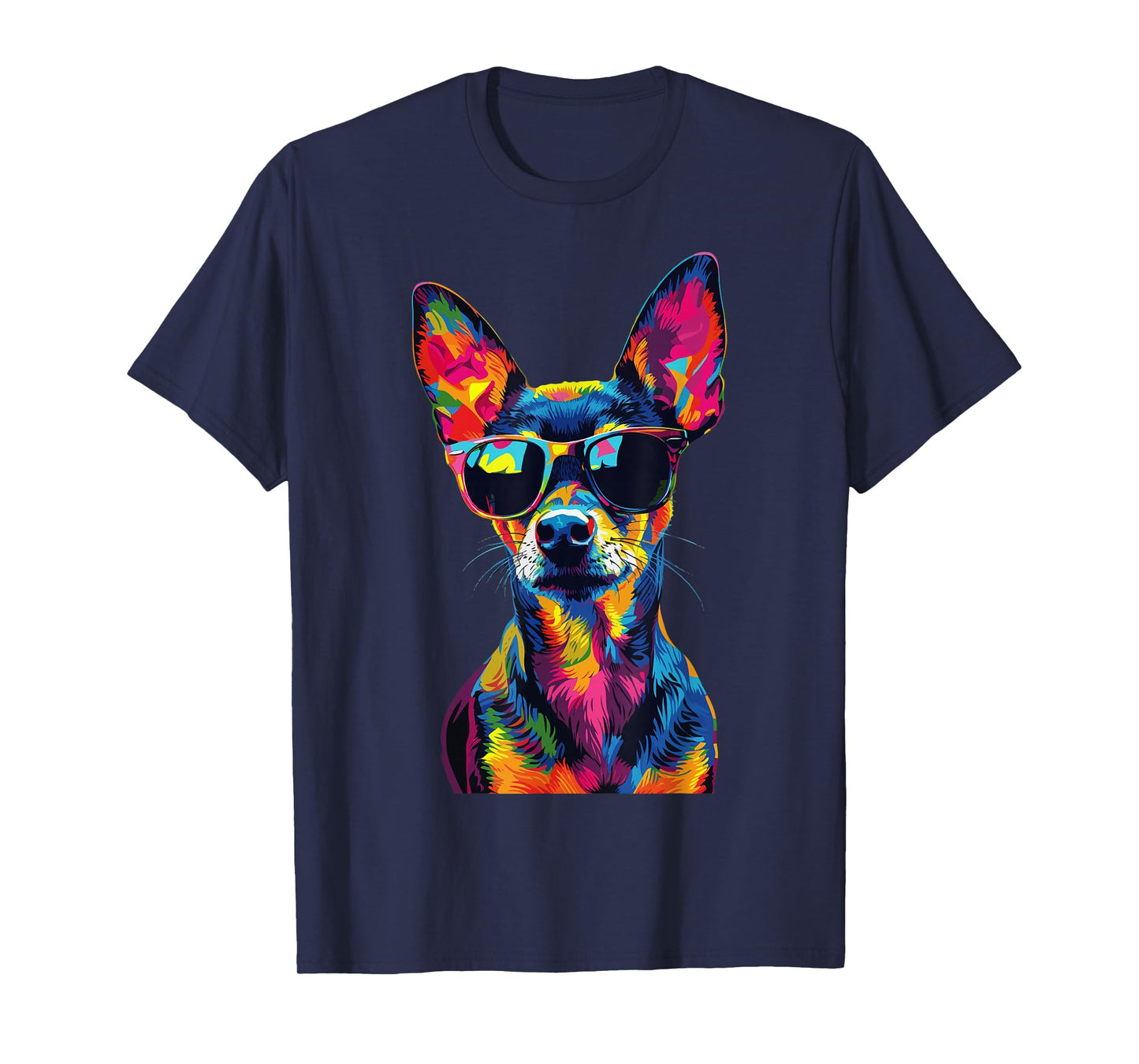 Rat Terrier Lovers Design Pop Art Funny Rat Terrier Dog T-Shirt