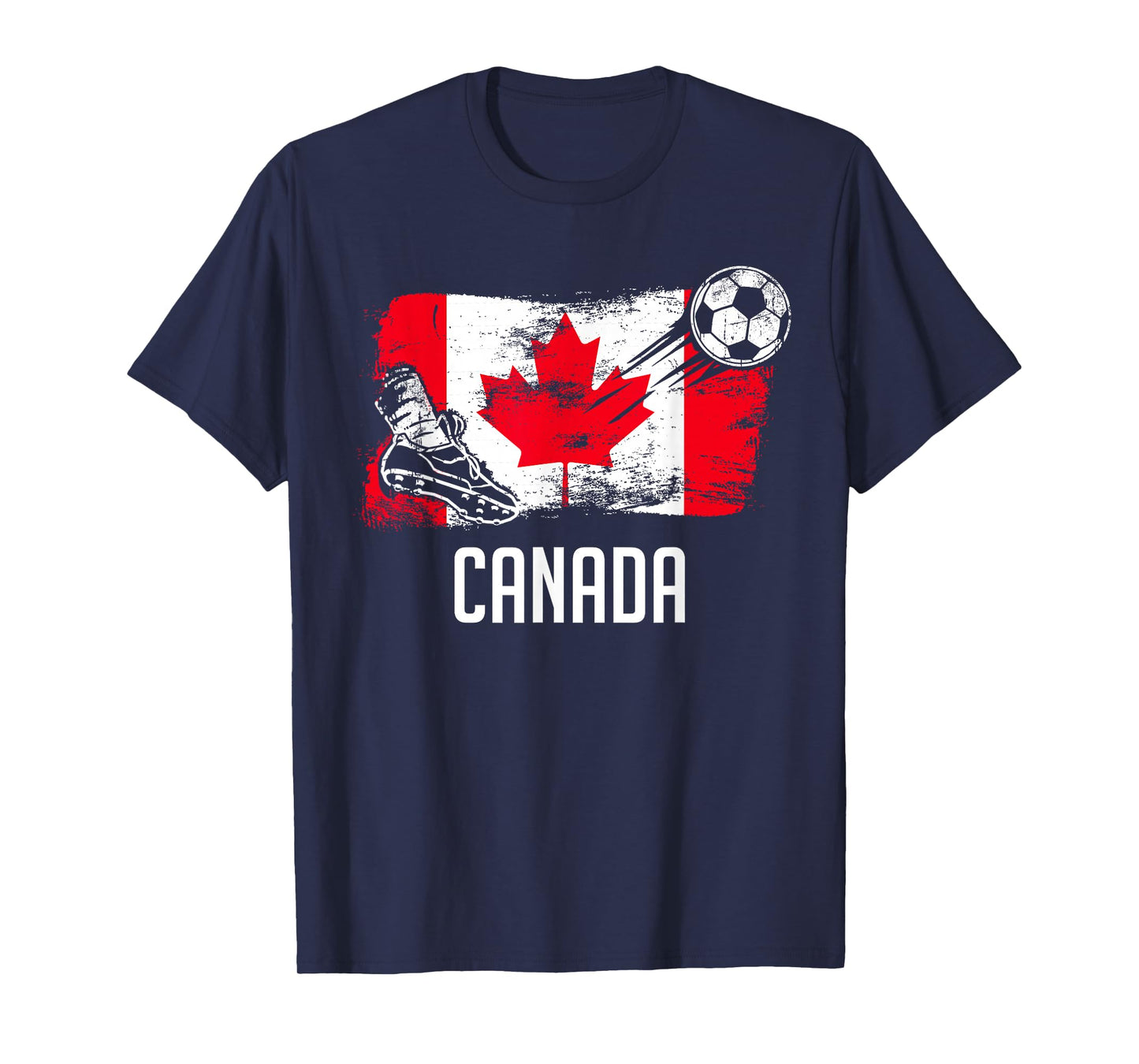 Canada Flag Jersey Canadian Soccer Team Canadian T-Shirt