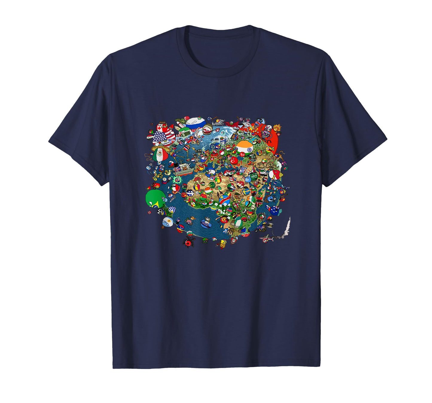 Polandball world T-Shirt