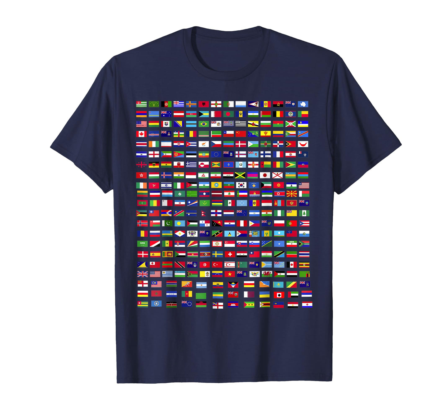 Flags of the Countries of the World 287 Flag International T-Shirt