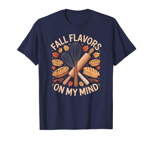Fall Flavors Autumn Bread Baking Season T-Shirt