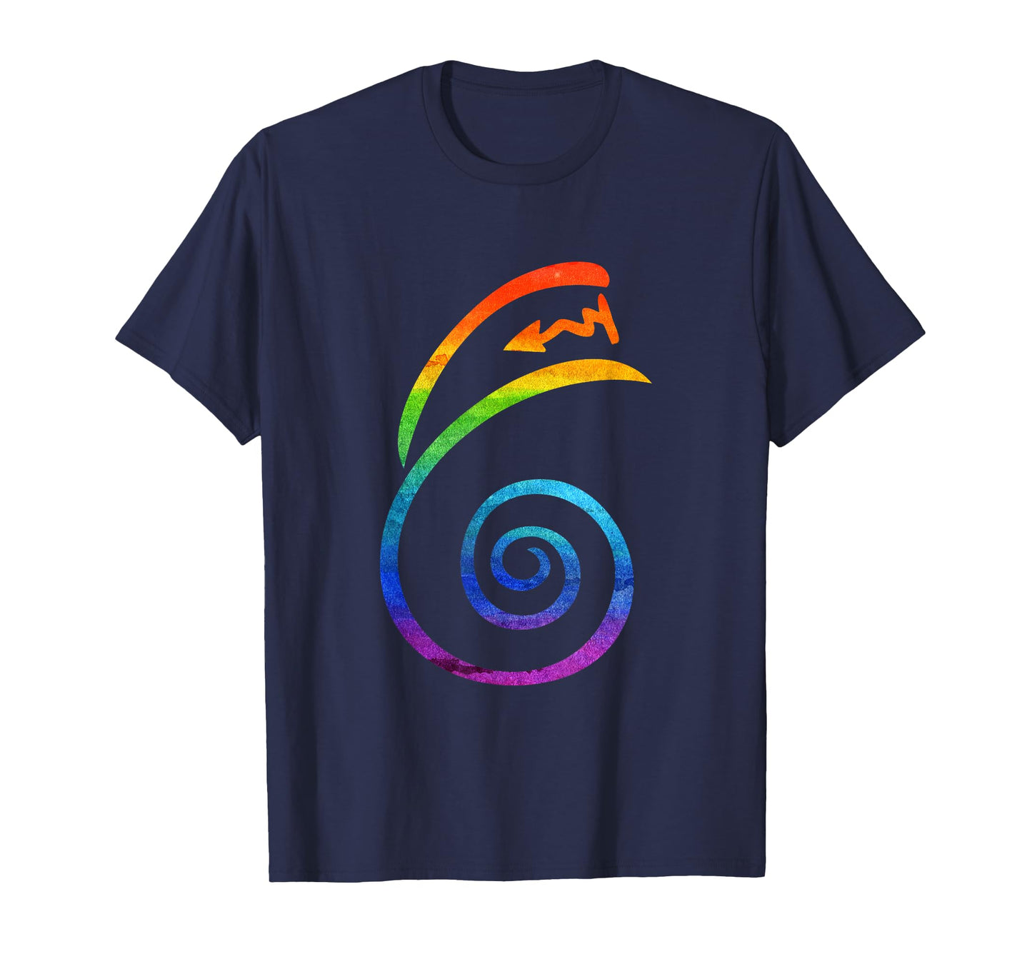 LGBT Pride Flag Reiki Dai Ko Myo Spiritual Chakra Yoga T-Shirt