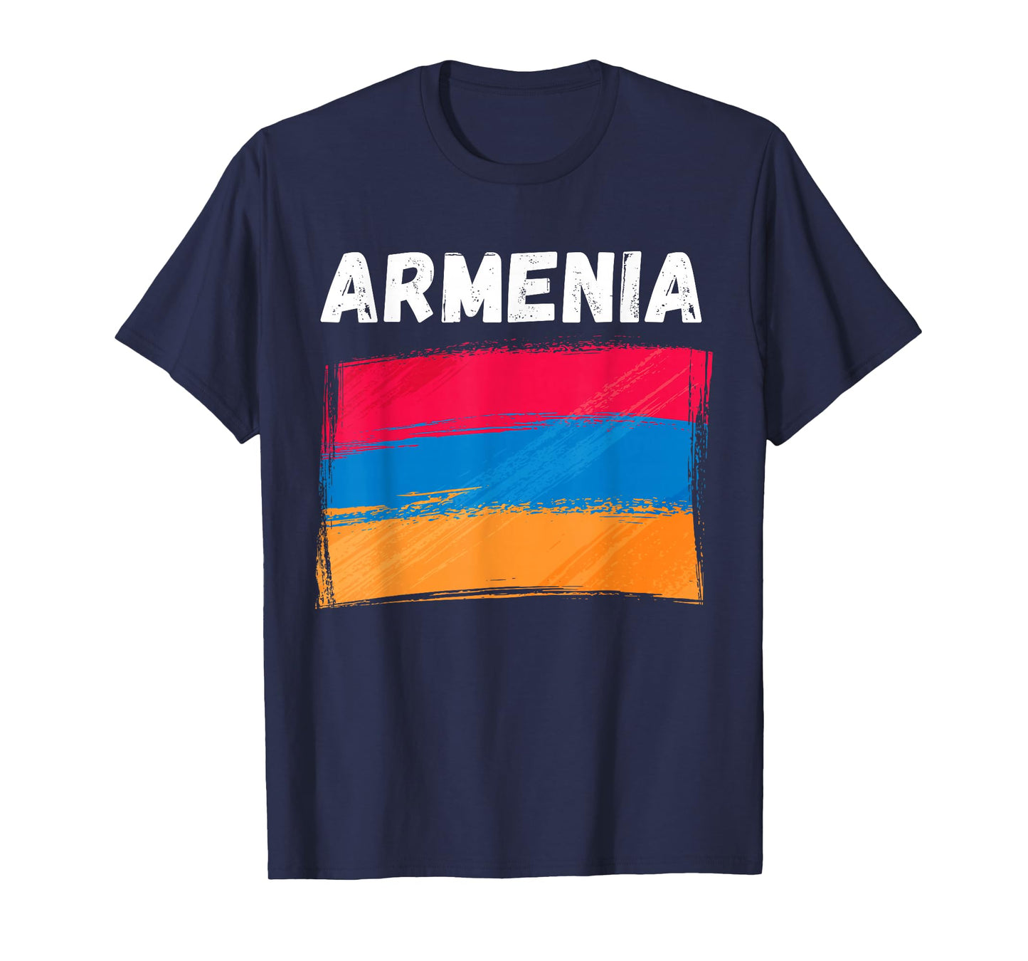 Armenia Flag Holiday Vintage Grunge Armenian Flag T-Shirt