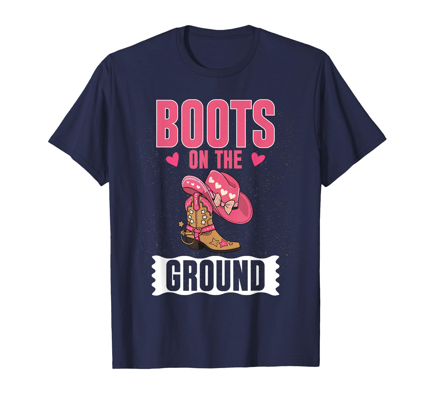 Boots on the ground. Linedance T-Shirt