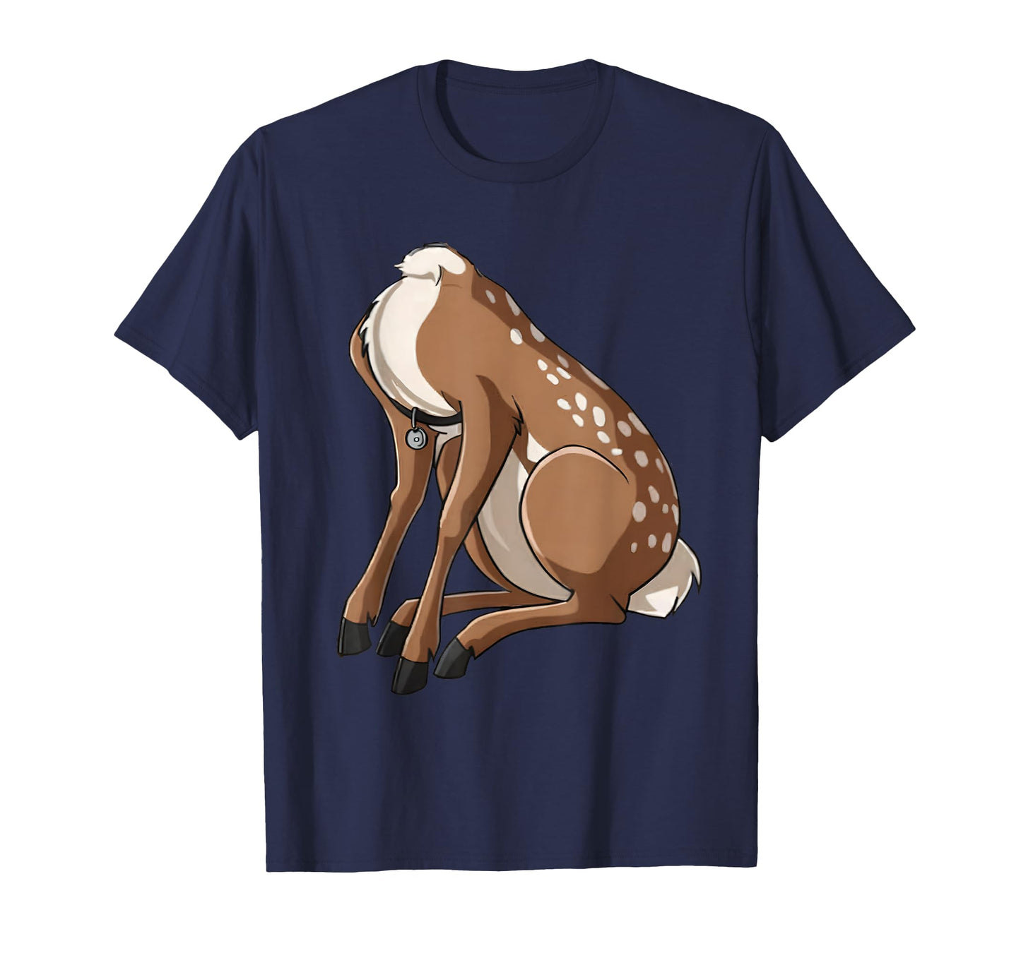 Reindeer Shirt Adult Kids Men Women Brown Deer Costume T-Shirt