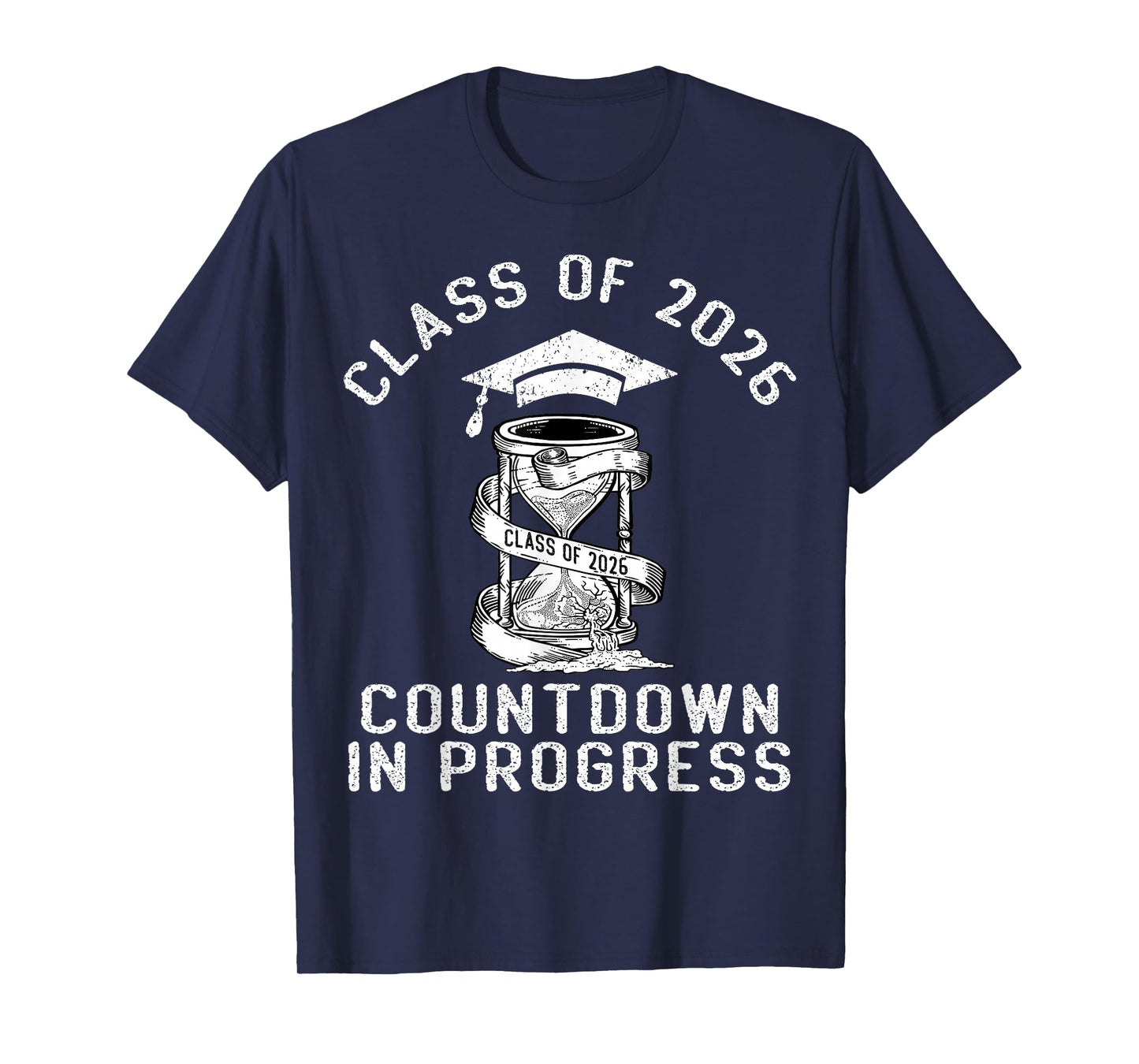 Senior Class of 2026 Countdown to Graduation Gift T-Shirt
