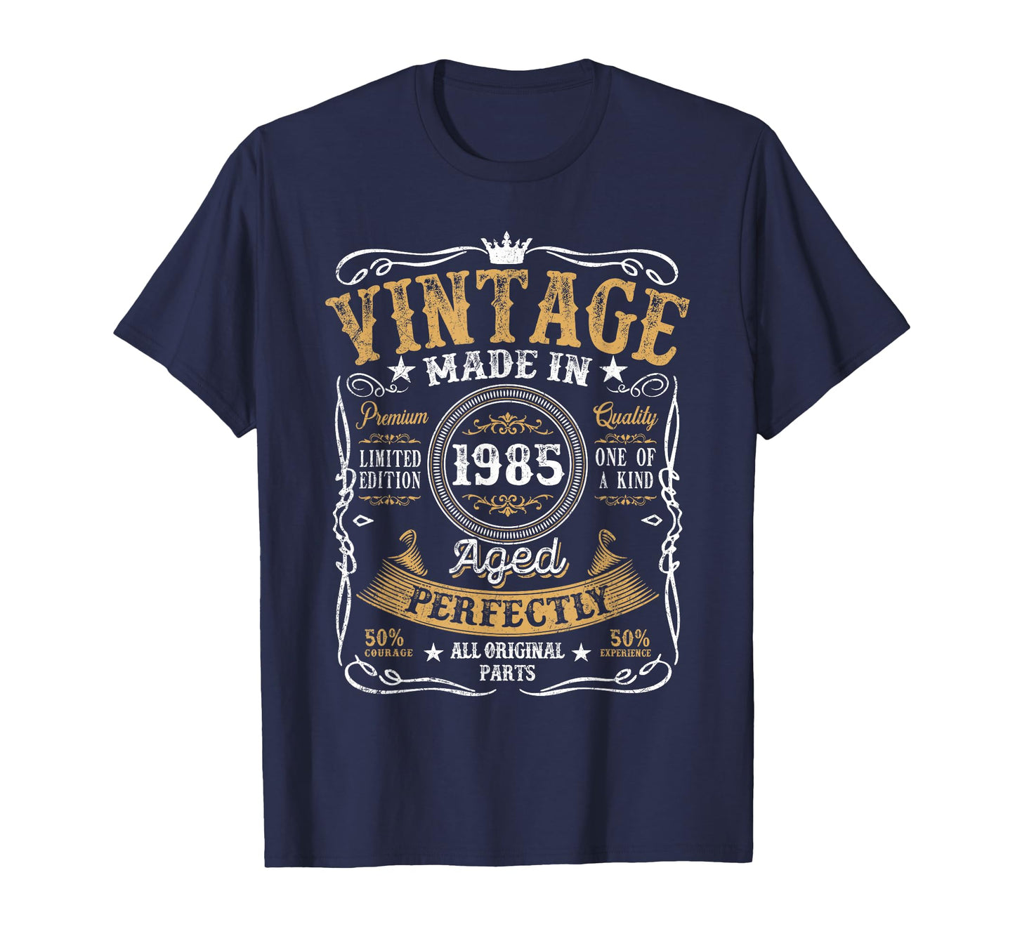 40 Years Old Vintage 1985 Born In 1985 40th Birthday Gifts T-Shirt
