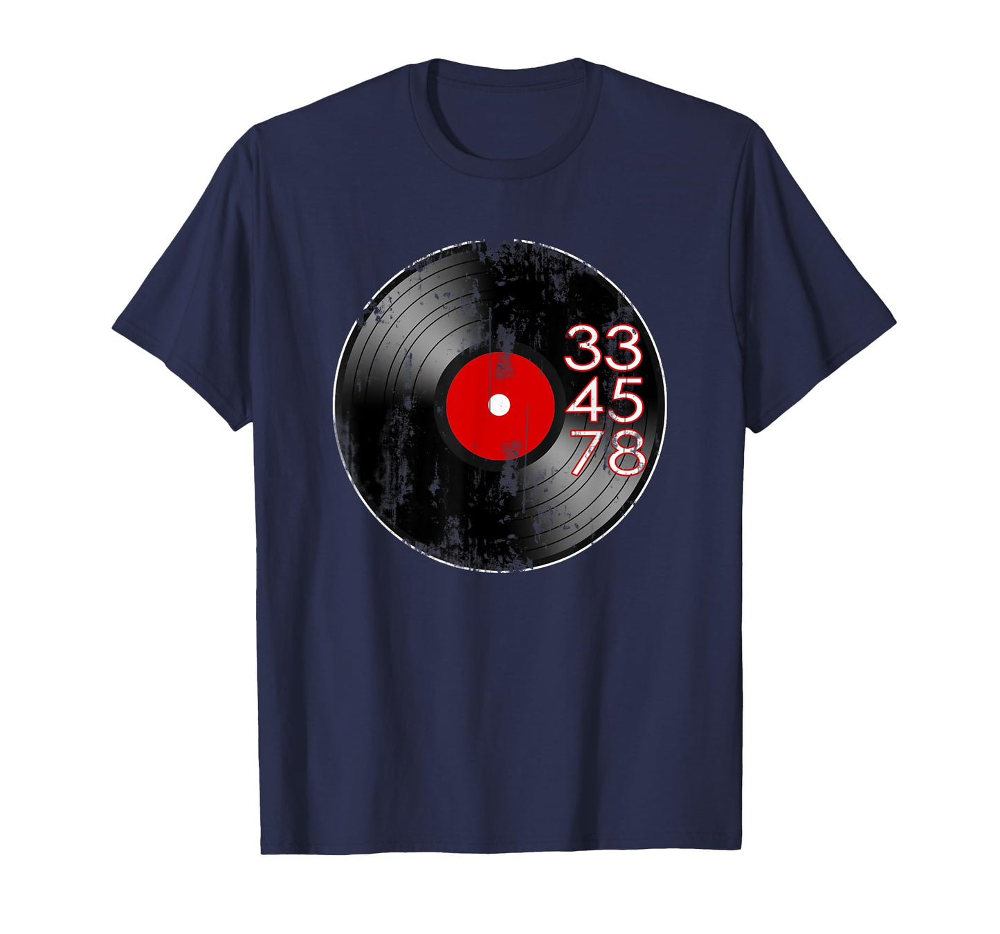 33 45 78 RPM for Record Collector Vinyl Lovers 80s Graphic T-Shirt
