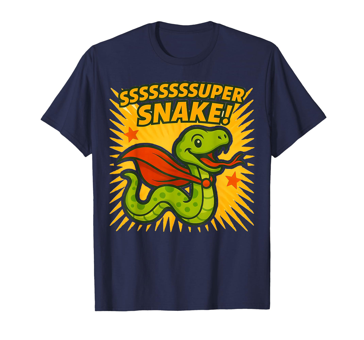 Super Snake Superhero T-Shirt