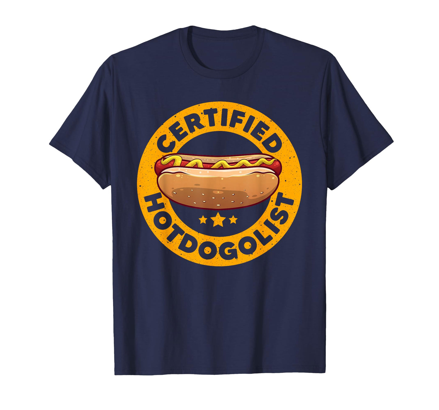 Cool Hot Dog Design for Men Women Boys Sausage Hot Dog Lover T-Shirt