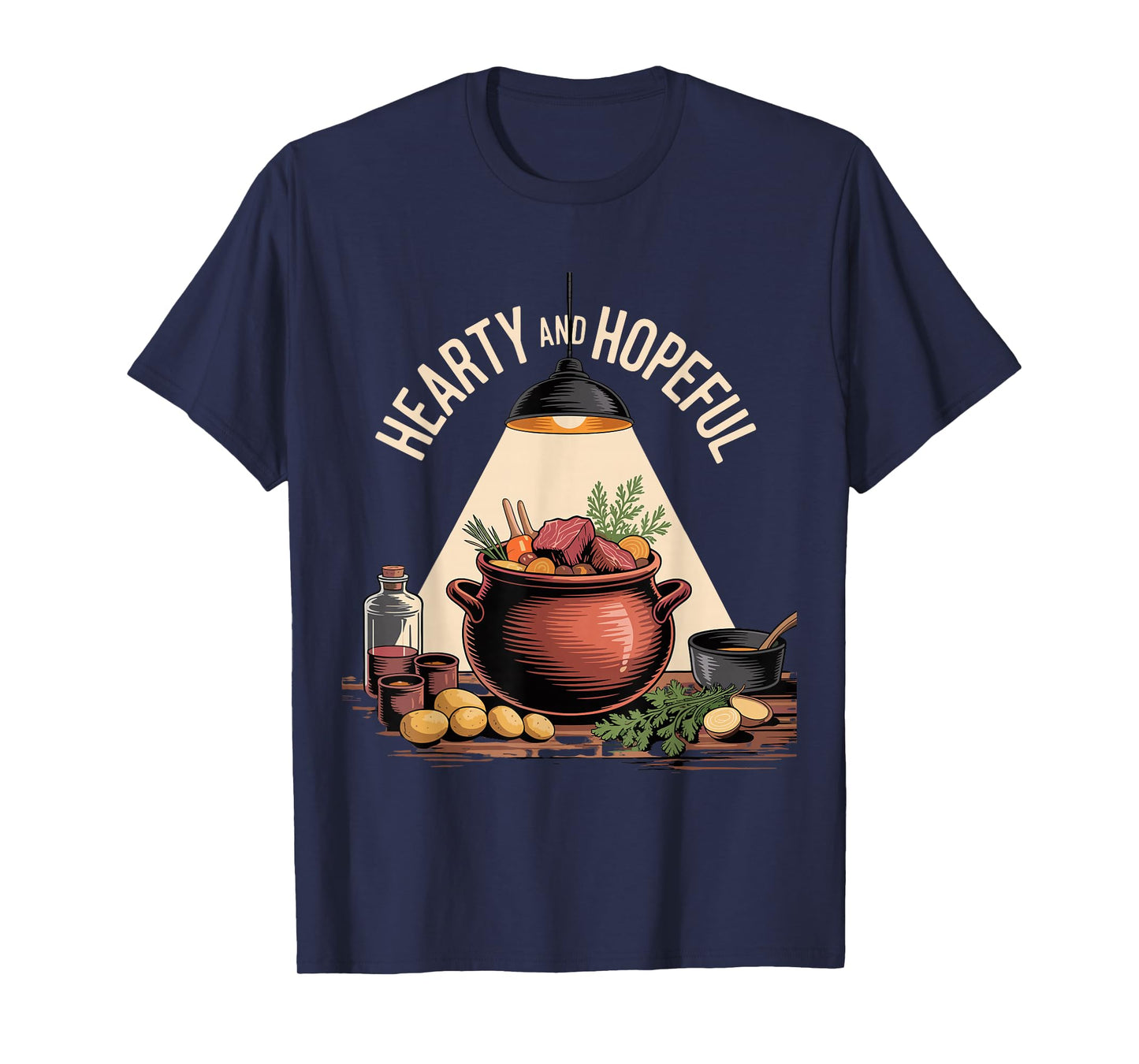 Hearty and Hopeful Kitchen Design T-Shirt