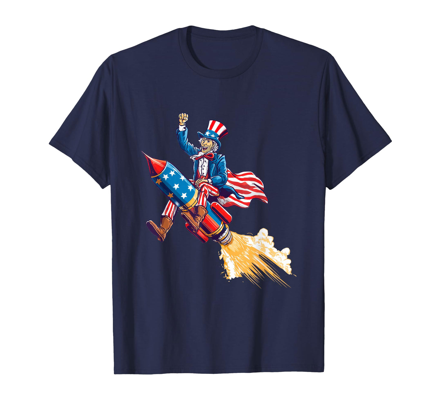 Awesome US Firework Costume for Rockets and Sam Lovers T-Shirt