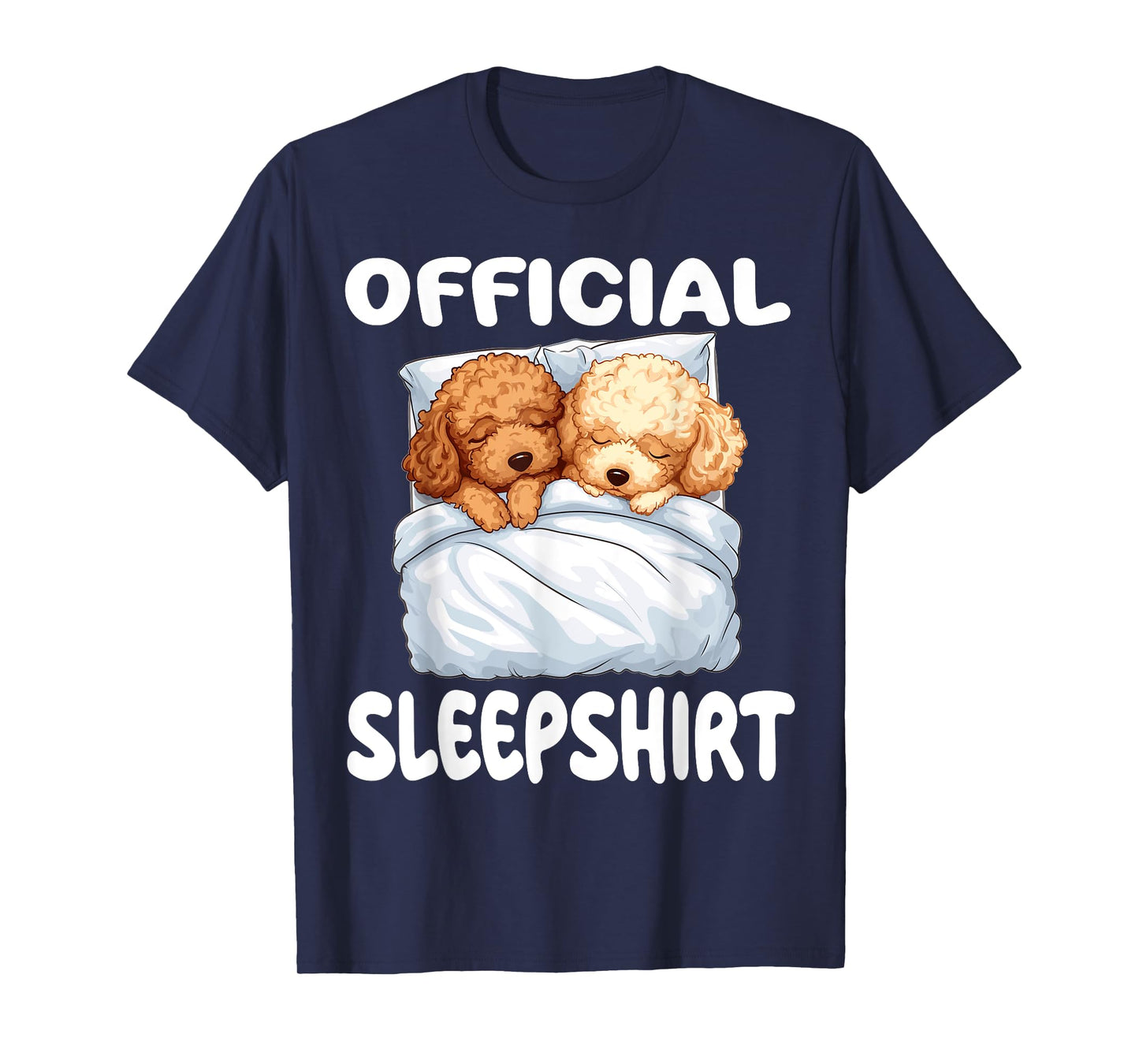 Toy Poodle Dog Official Sleepshirt Pajamas Nightgown T-Shirt