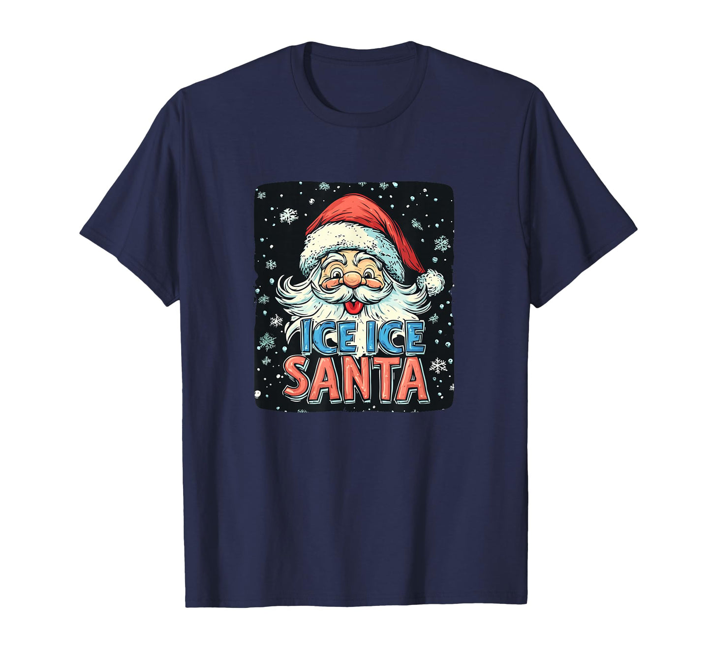 Naughty Ice Ice Santa Statement Costume T-Shirt