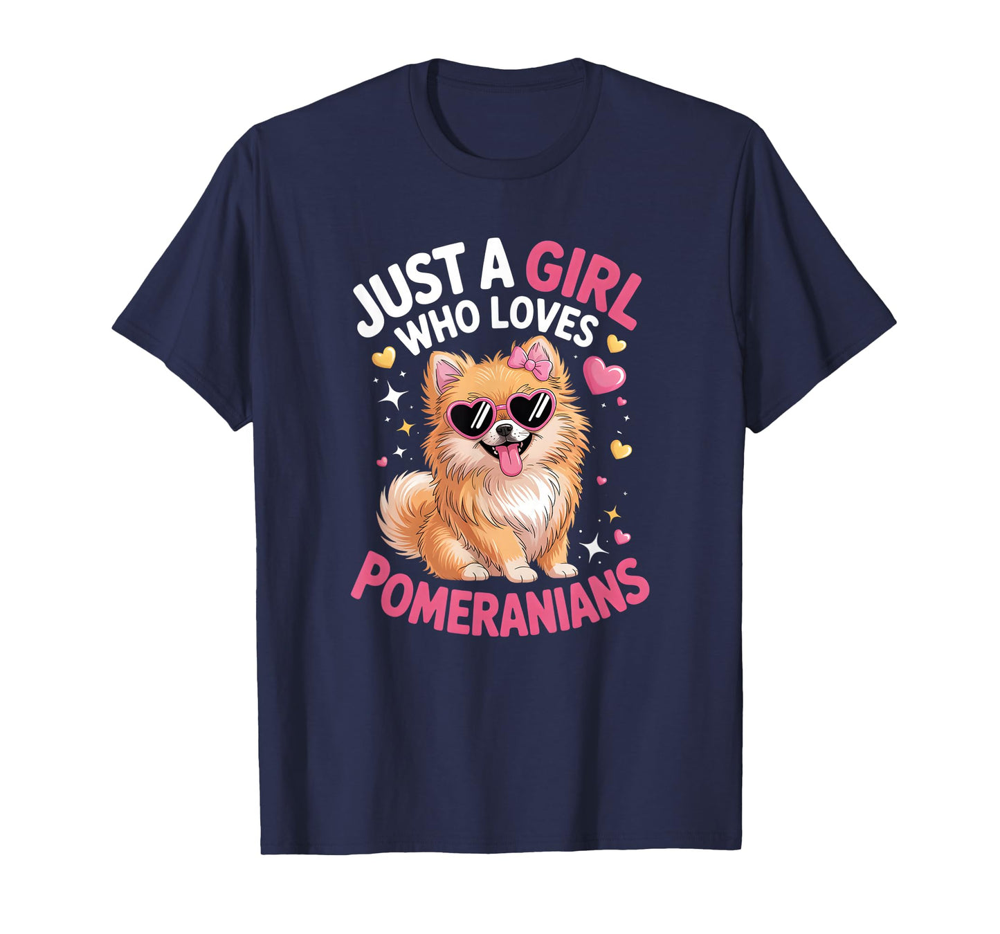 Girls Pomeranian T-Shirt