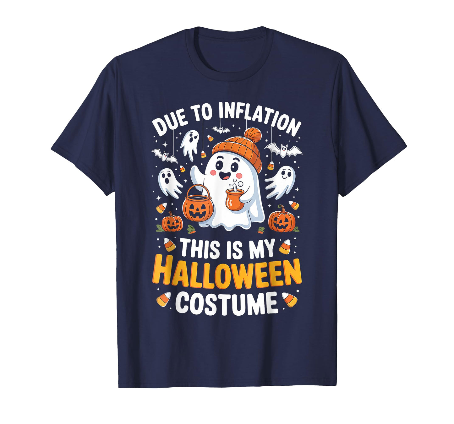 Funny Due To Inflation This Is My Halloween Costume T-Shirt