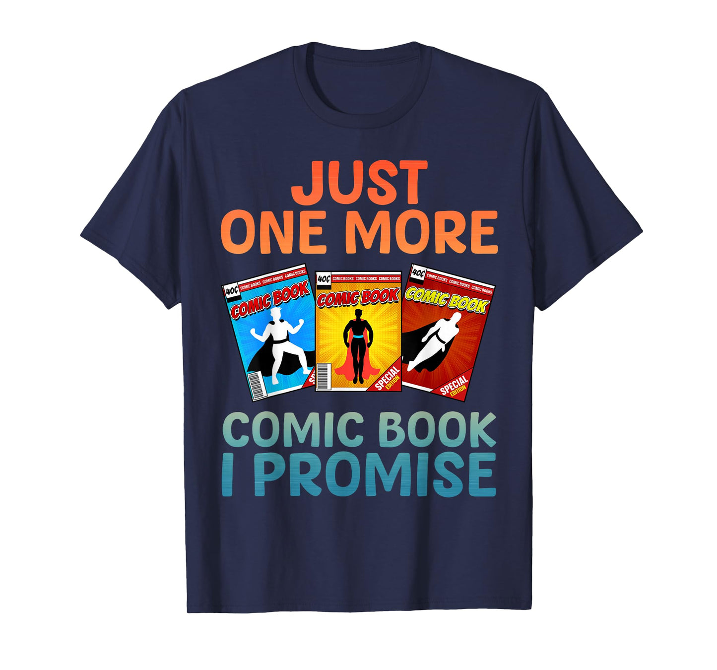 Funny Comic Book Design For Men Women Comic Book Collectors T-Shirt