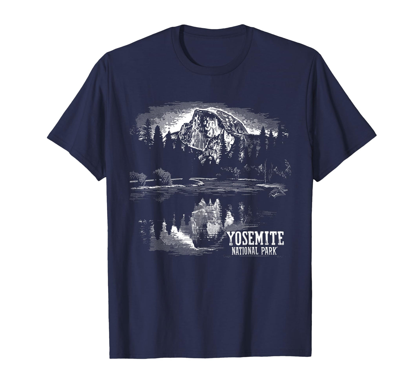 Yosemite - US National Park Vintage Men Women Kids Retro T-Shirt