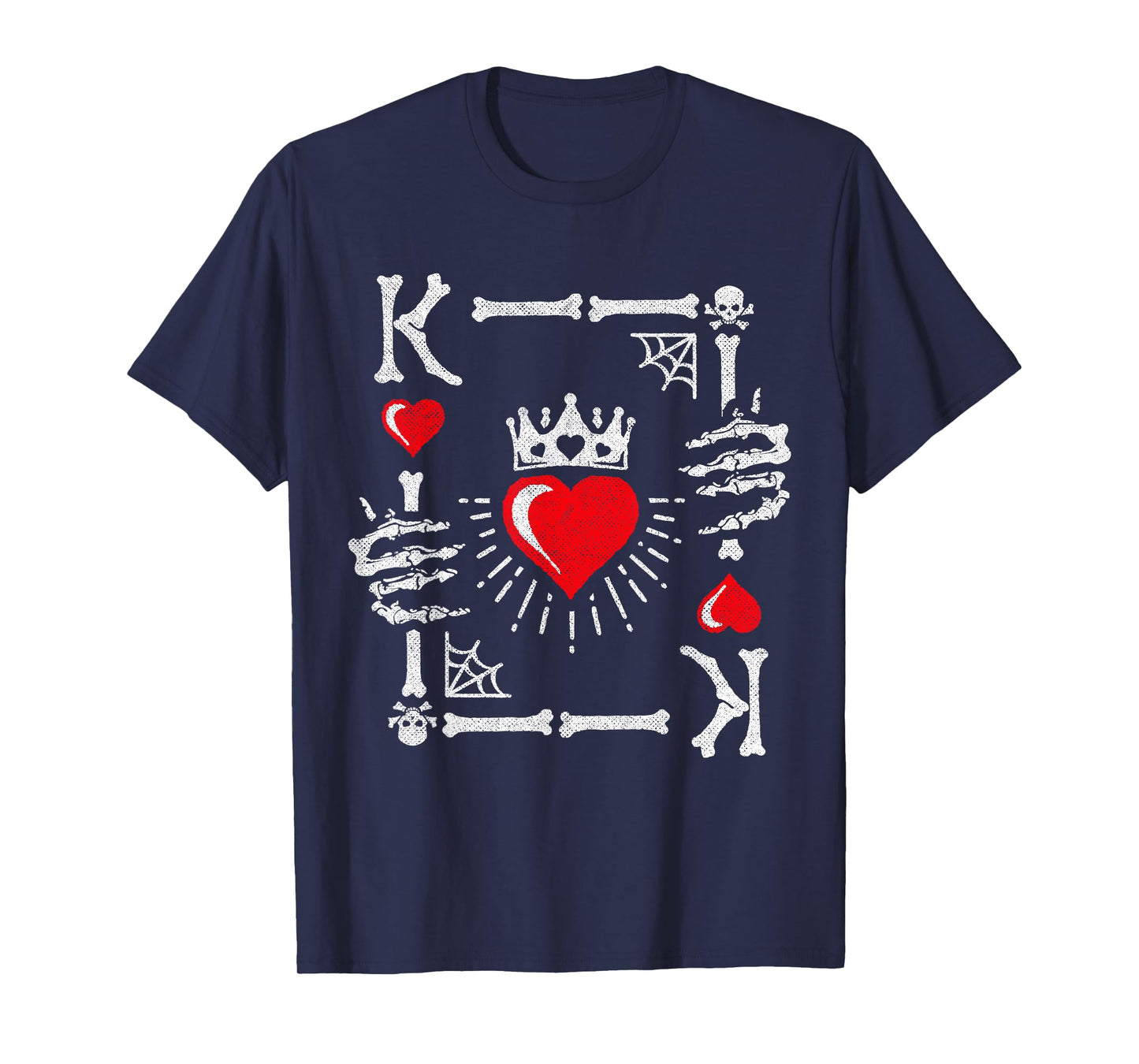 King of Hearts Card Costume - Halloween King of Hearts T-Shirt