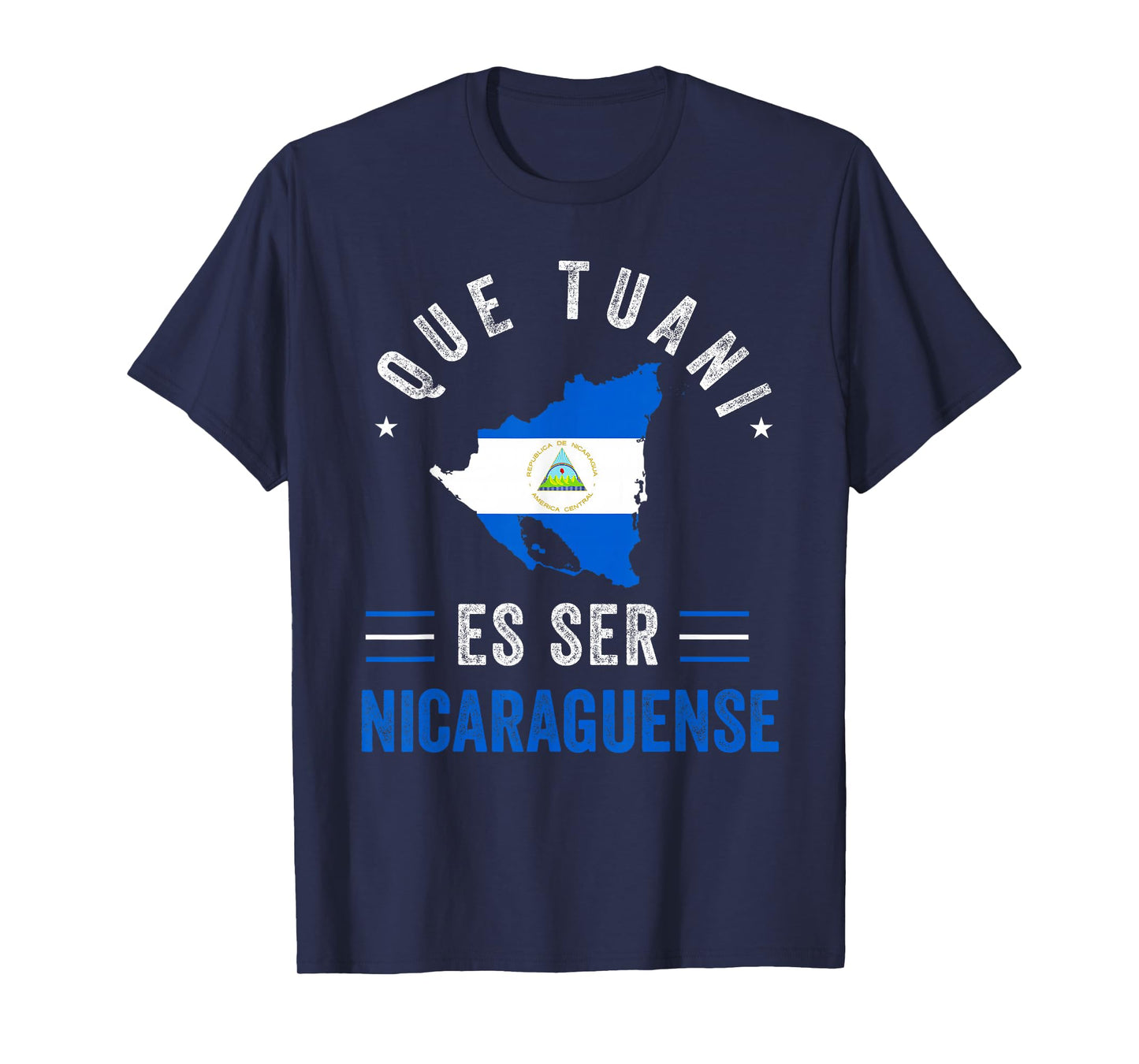 Nicaragua Flag Camiseta Nicaraguan Nicoya Pinoleros Tuani T-Shirt