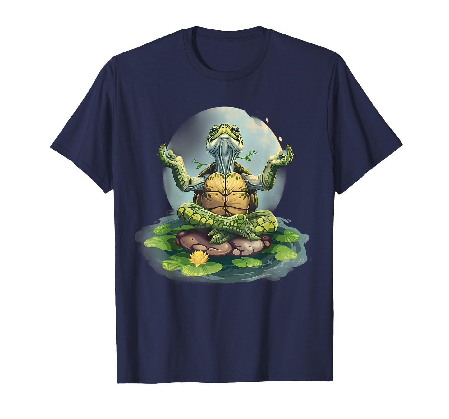 Meditation Turtle Zen Buddha Spirituality Buddhist Hindu T-Shirt