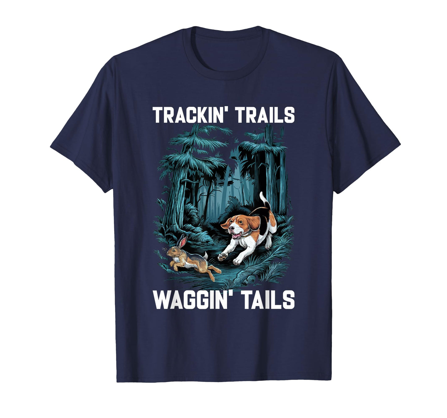 Dog Hunting Trackin Trails Beagle Hunter T-Shirt