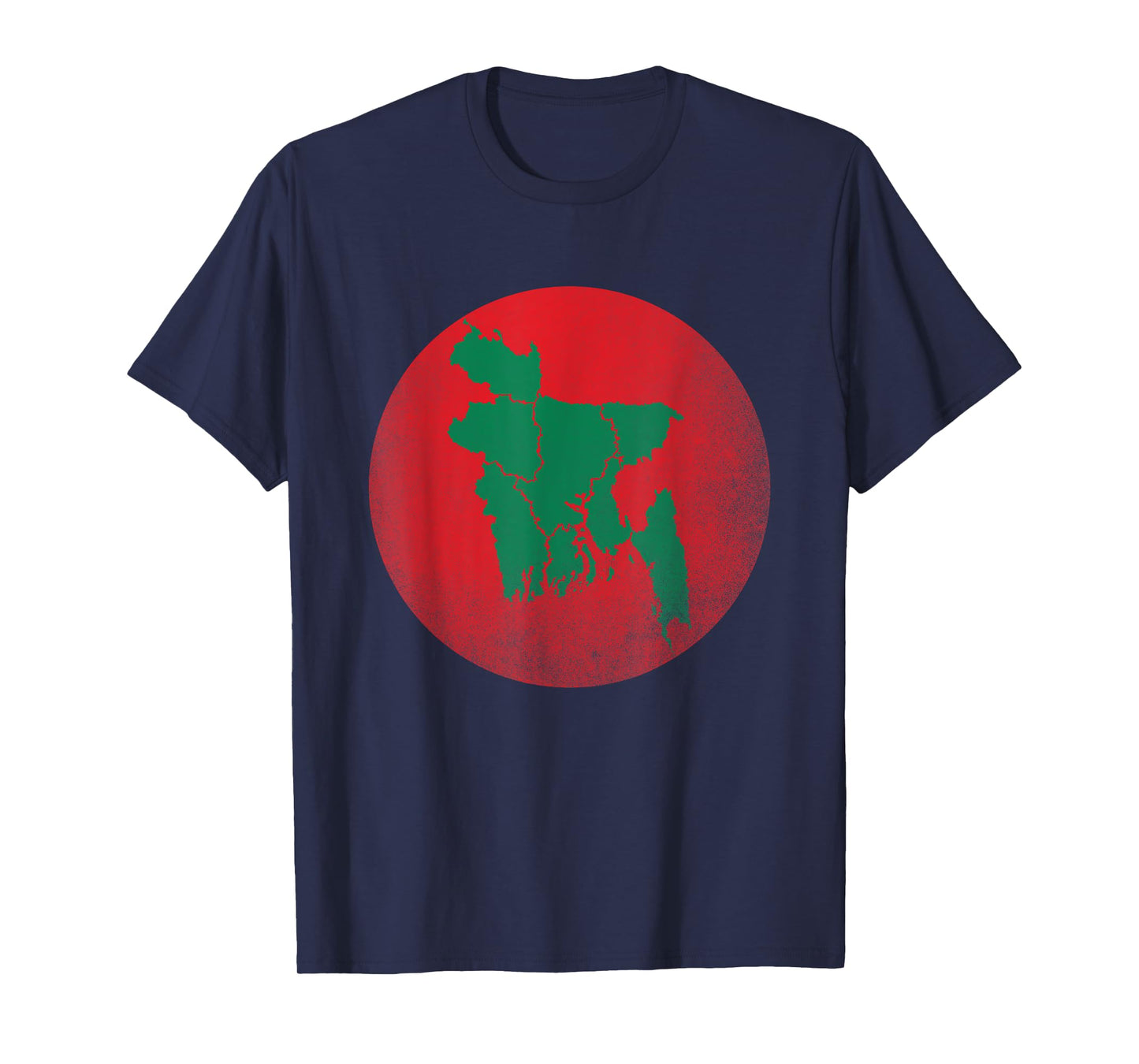 American Grown Bangladeshi Roots Bangladesh Vintage Flag T-Shirt