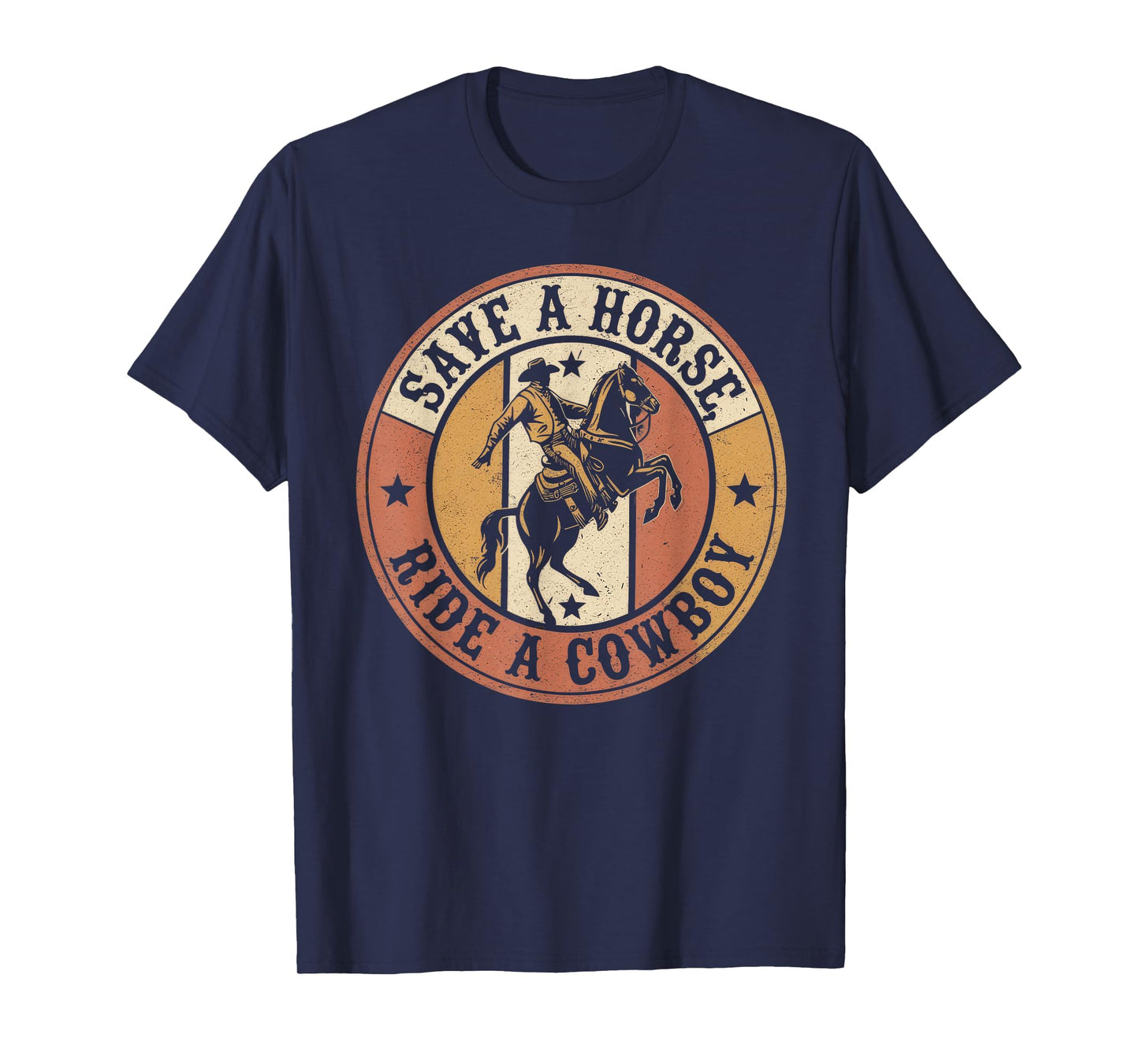 Save A Horse Ride A Cowboy Tshirt Country Outfits Horseback T-Shirt