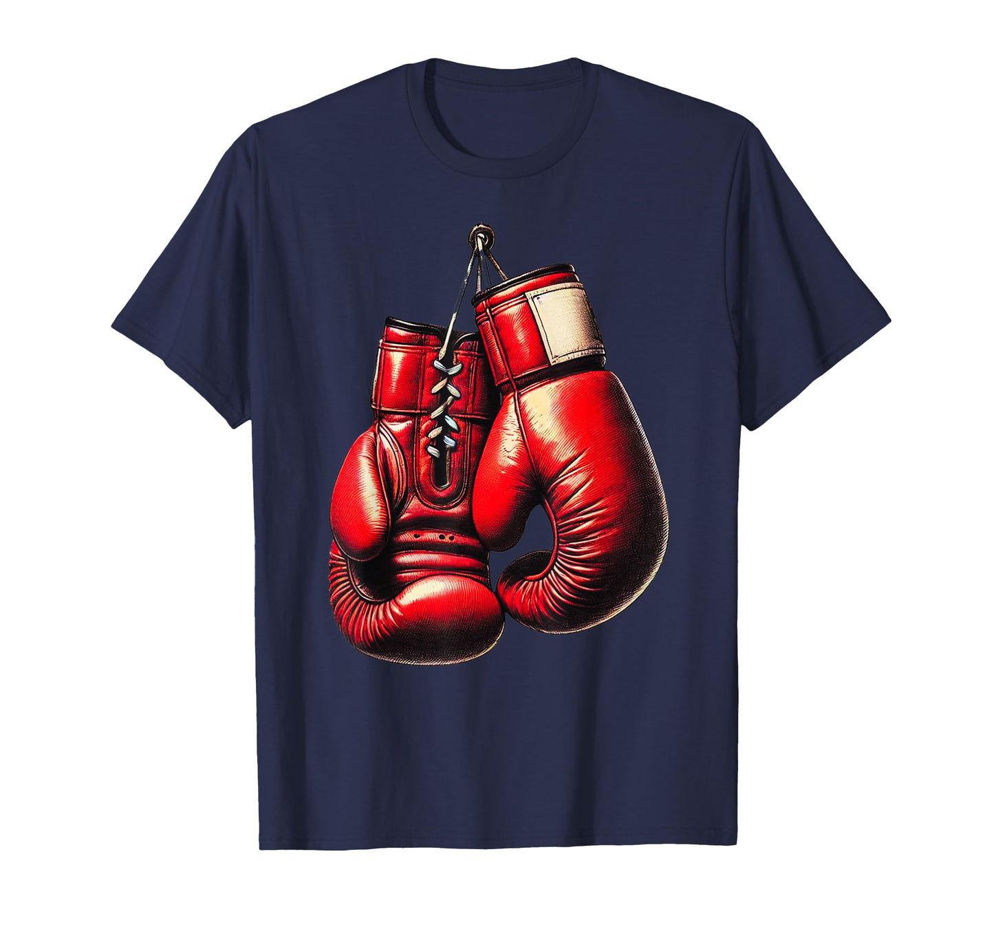 Boxing Gloves Red Boxing Sport Boxer Kickboxing T-Shirt