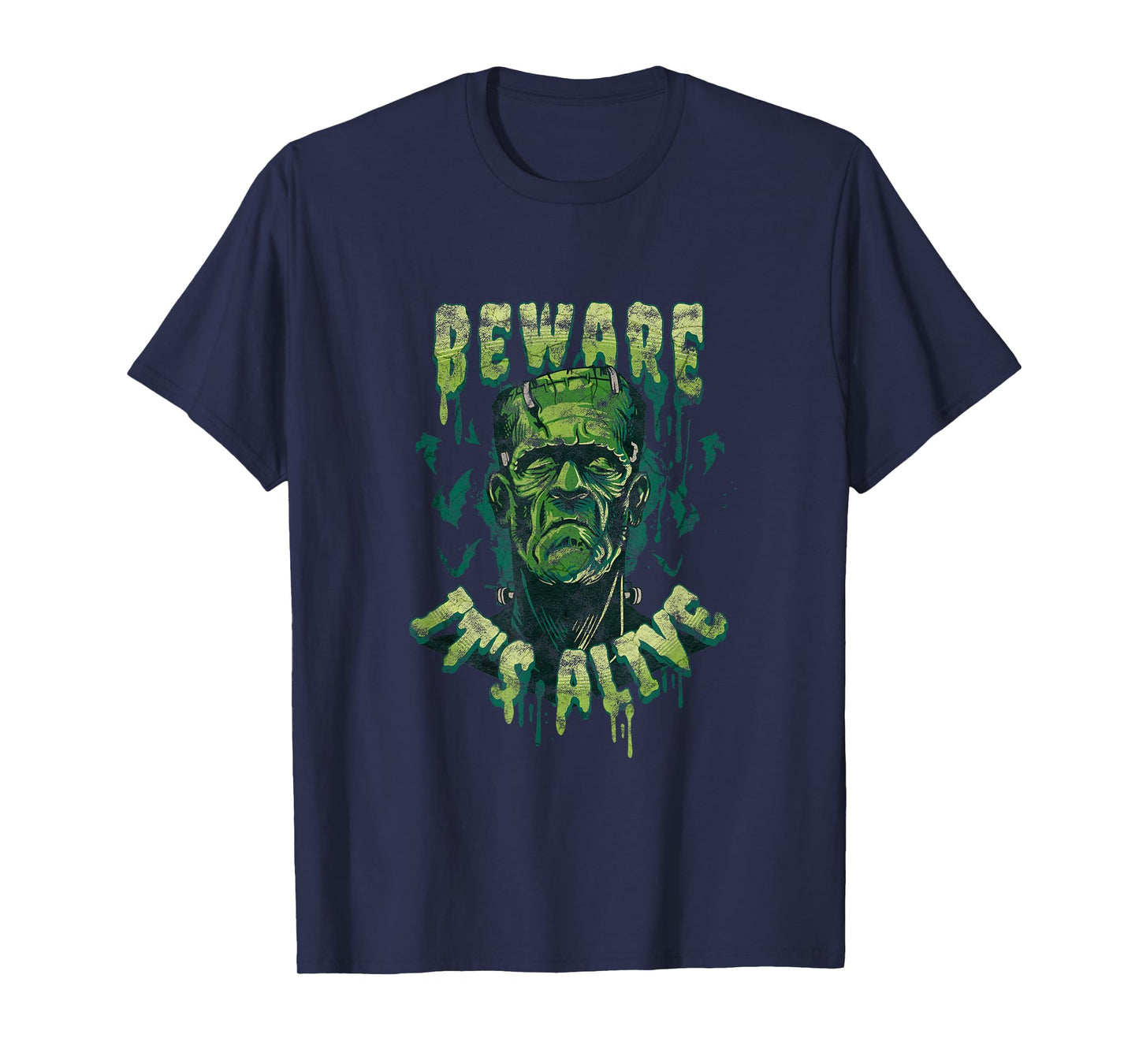 Beware It's Alive Frankenstein's Monster Halloween T-Shirt