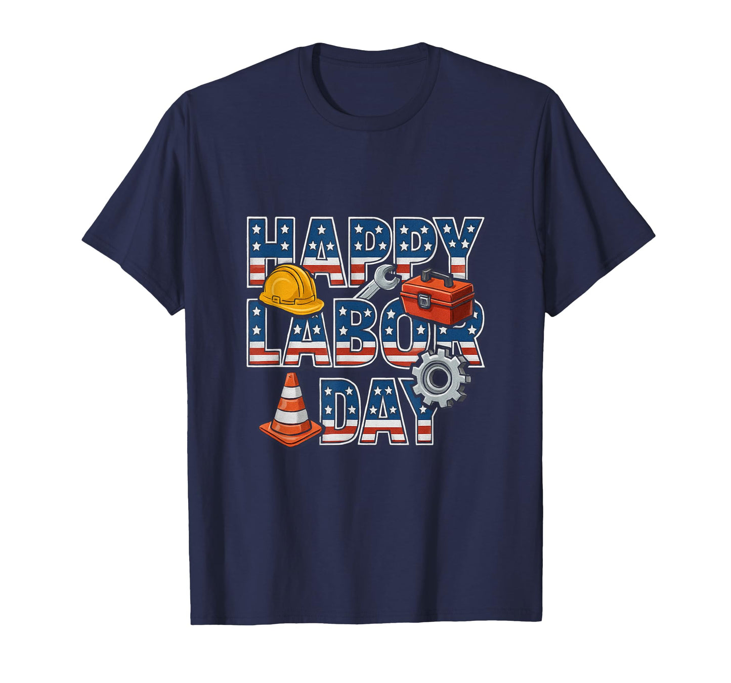 Labor Day Tshirt 2018 American Flag Labor Day Tee Women Men T-Shirt